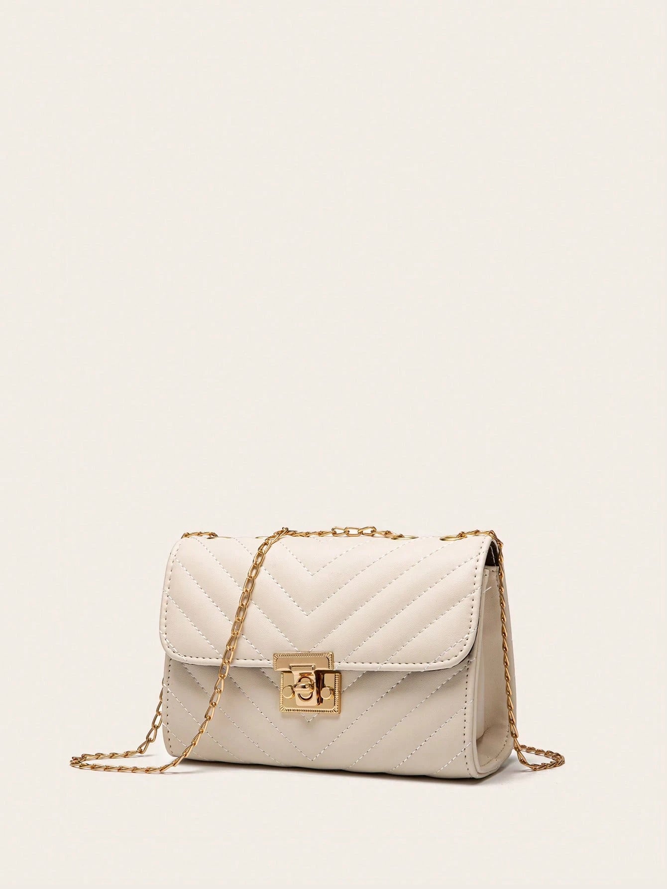 Lightweight Business Casual Women's Quilted Crossbody Bag, Fashionable Chain Clutch Handbag, Shoulder Bag, Square Bag, Suitable For Teenage Girls, Women, College Students, Young Professionals And Offi