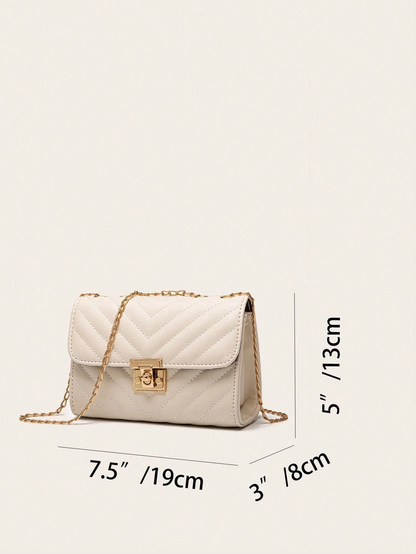 Lightweight Business Casual Women's Quilted Crossbody Bag, Fashionable Chain Clutch Handbag, Shoulder Bag, Square Bag, Suitable For Teenage Girls, Women, College Students, Young Professionals And Offi