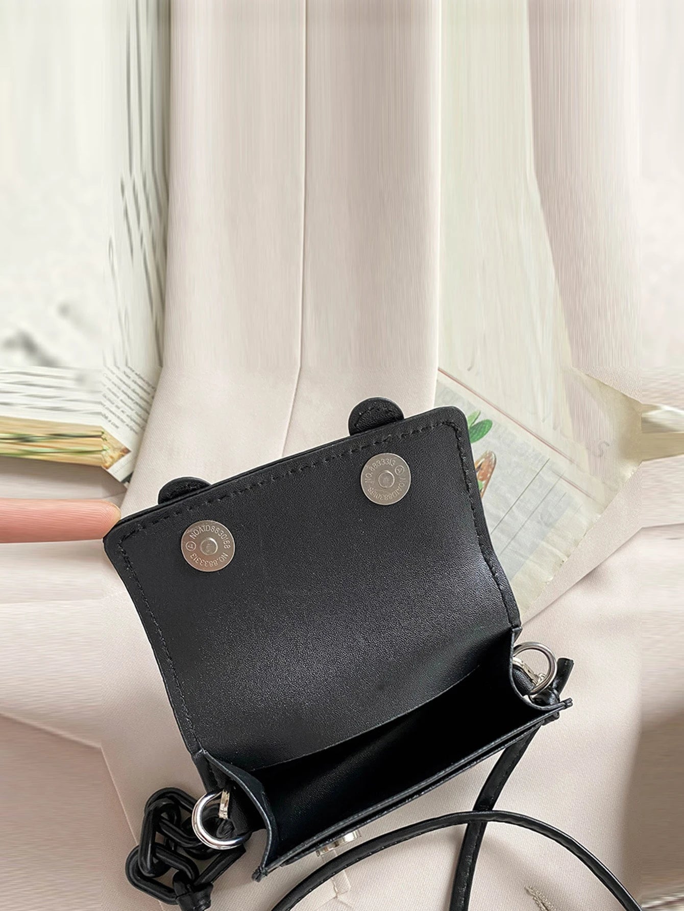 Lightweight,Business Casual Mini Buckle Decor Flap Crossbody Bag For Teen Girls Women College Students,Rookies & White-collar Workers Perfect for Office,College,Work,Business,Commute,Outdoors, Travel