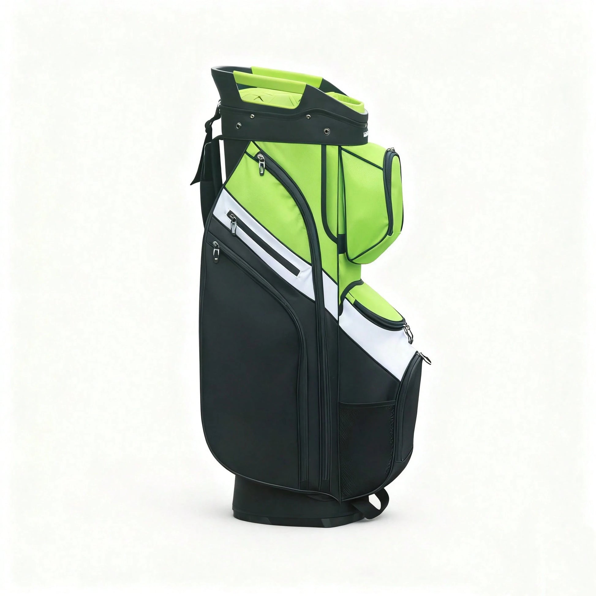 LivsinGolf Golf Cart Bag With 15 Way Full Length Dividers Top, Premium Soundless Golf Cart Bag For Men And Women