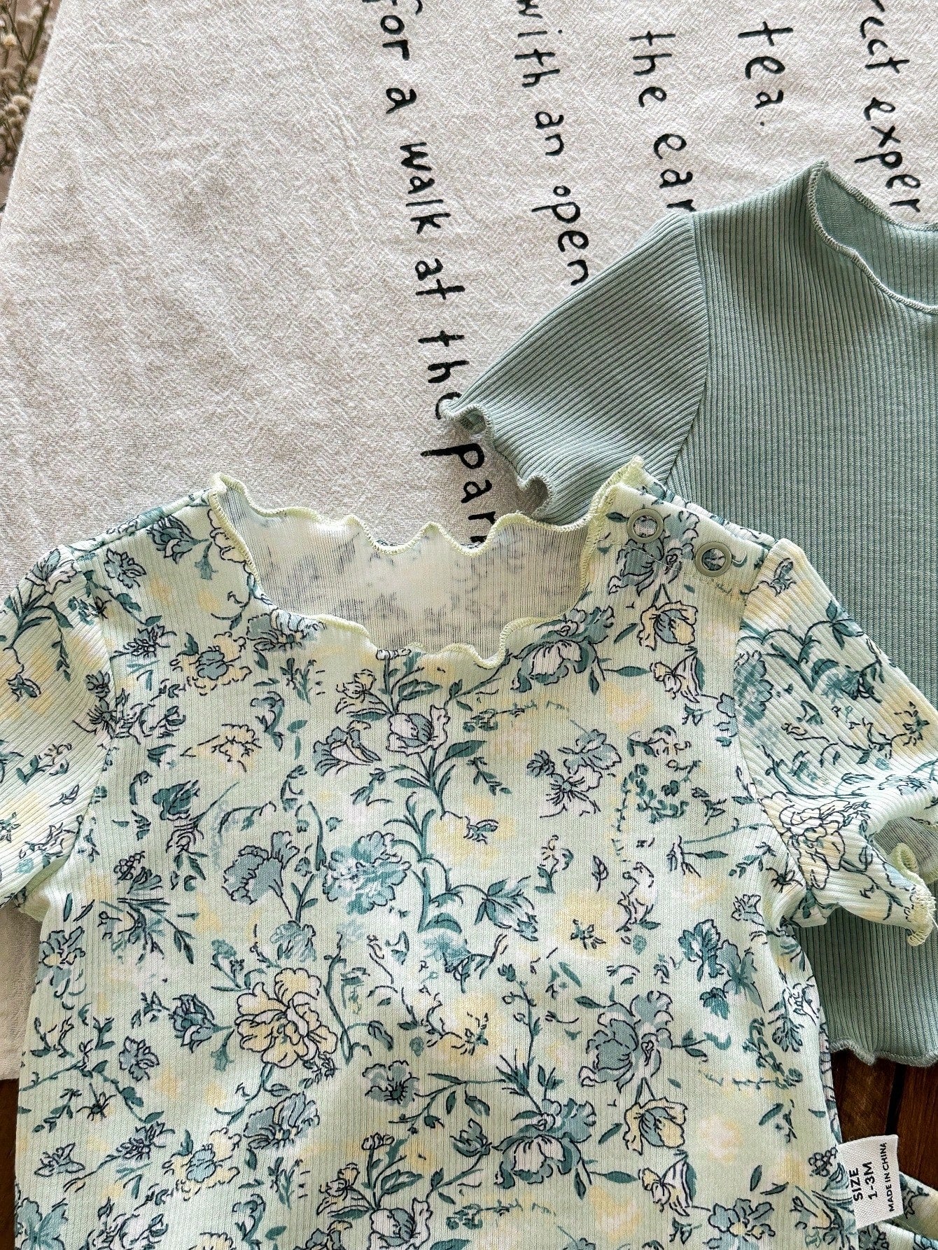 LMoss Kids Newborn Baby Girl Cute Casual Knit Pink Bow Cartoon Pattern Short Sleeve Pajama Set Sleepwear Clothes Pj Summer Pajamas