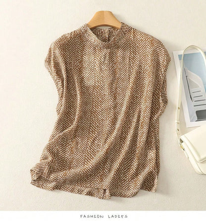 Loose Luxury Casual Blouse, Fashionable Ins Style Women Shirt For Summer