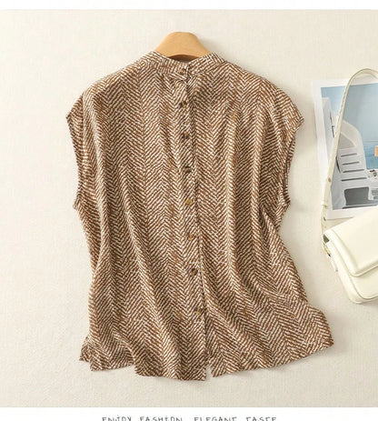 Loose Luxury Casual Blouse, Fashionable Ins Style Women Shirt For Summer