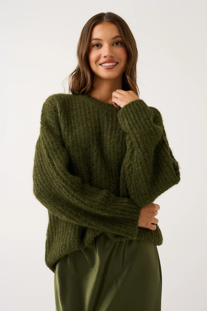 Lorenza Knit - Khaki