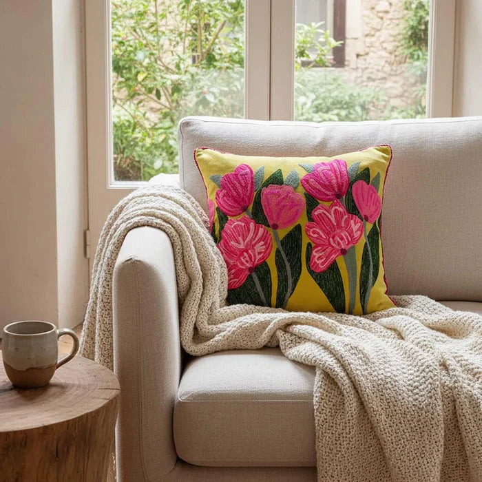 Lotus Flower Cushion