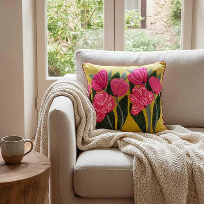 Lotus Flower Cushion