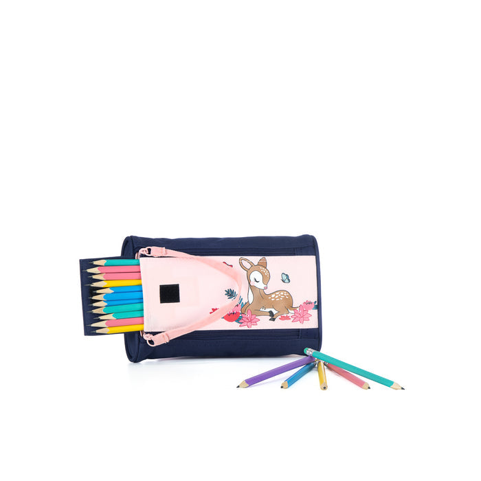 120978-43-LG_BAMBIE_ETUI_A_CRAYONS_2_ZIPPERS-03-LOUIS GARNEAU | BAMBI 2 ZIPPERS PENCIL CASE-Kids Pencil Cases | Accessories-YELLOW-Yellow Shoes