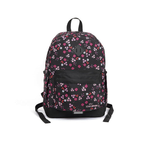 122301-98-LGFLORALSACADOSAVECPOCHETTEISOLEE-01-8858900033-LOUIS GARNEAU | FLORAL SCHOOL BAG-Kids Backpacks | Accessories-LOUIS GARNEAU-Yellow Shoes