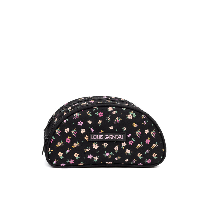 120991-01-FLOWER2ZIPCOMPARTEMENTPENCILCASE-01-LOUIS GARNEAU | FLOWER 2 ZIP COMPARTEMENT PENCIL CASE-Kids Pencil Cases | Accessories-YELLOW-Yellow Shoes