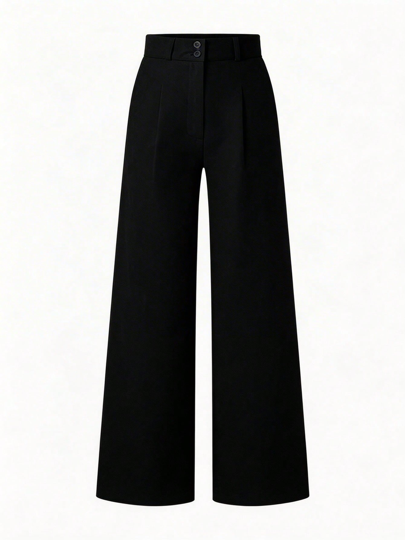 LUNE Elegant Women's Mustard Yellow Wide-Leg Pants,Winter Office Attire,Casual Solid Palazzo Trousers,Festival Outfits,Elegant Summer Multi-Functional