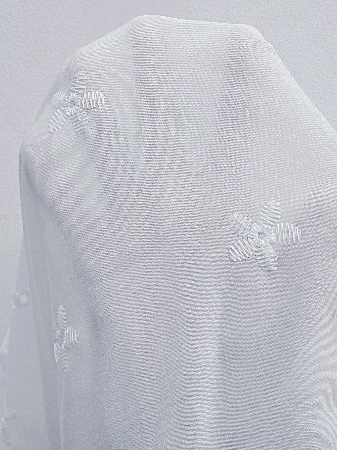 LUNE Plus Size Vacation Casual Solid Color Hollow Embroidered Blouse Summer For Vacation Wedding Season Summer Top Summer New Design Beach For Woman Fall