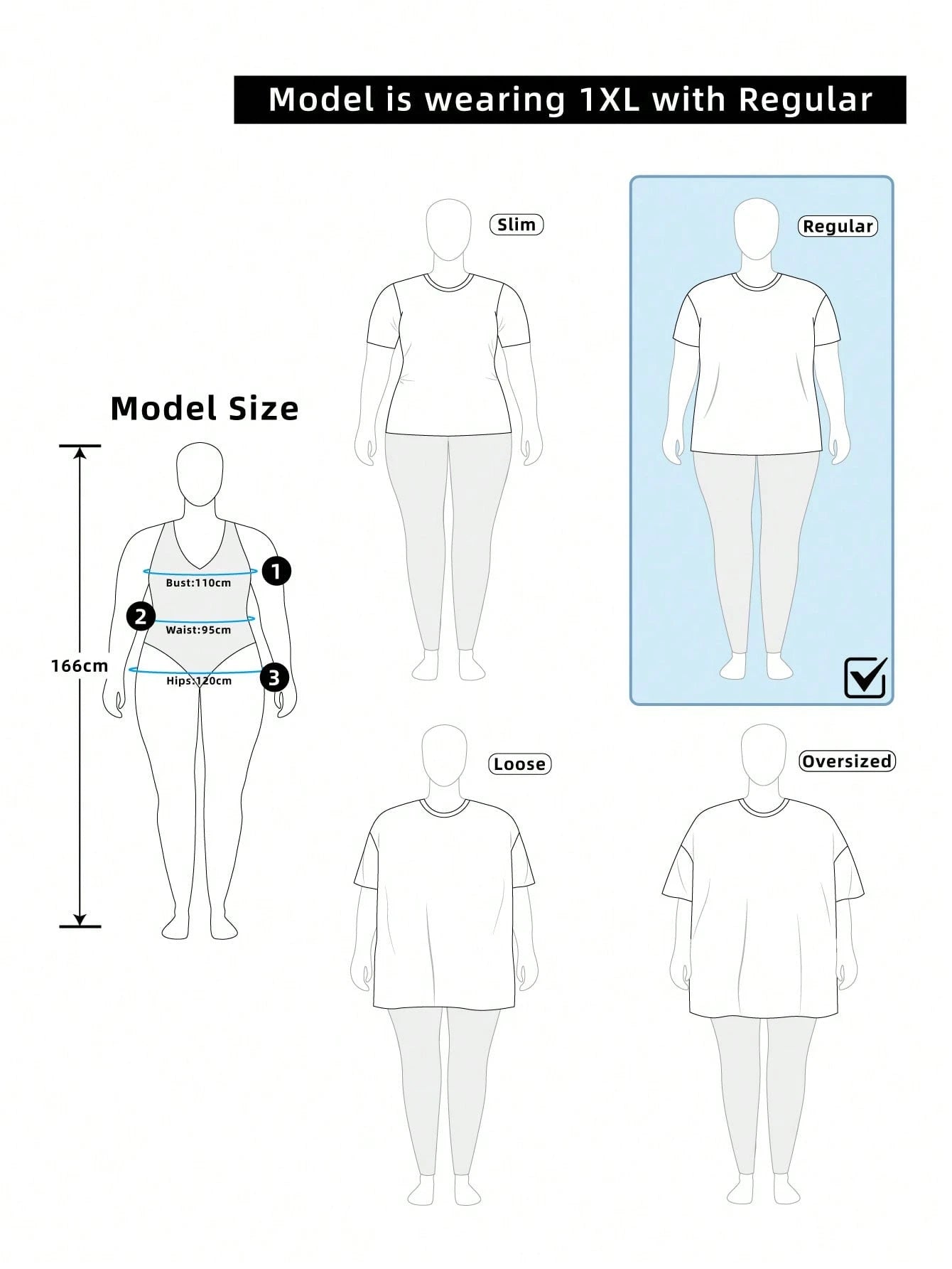 LUNE Plus Size Women's Simple Slogan Letter Print Casual V-Neck Short Sleeve T-Shirt