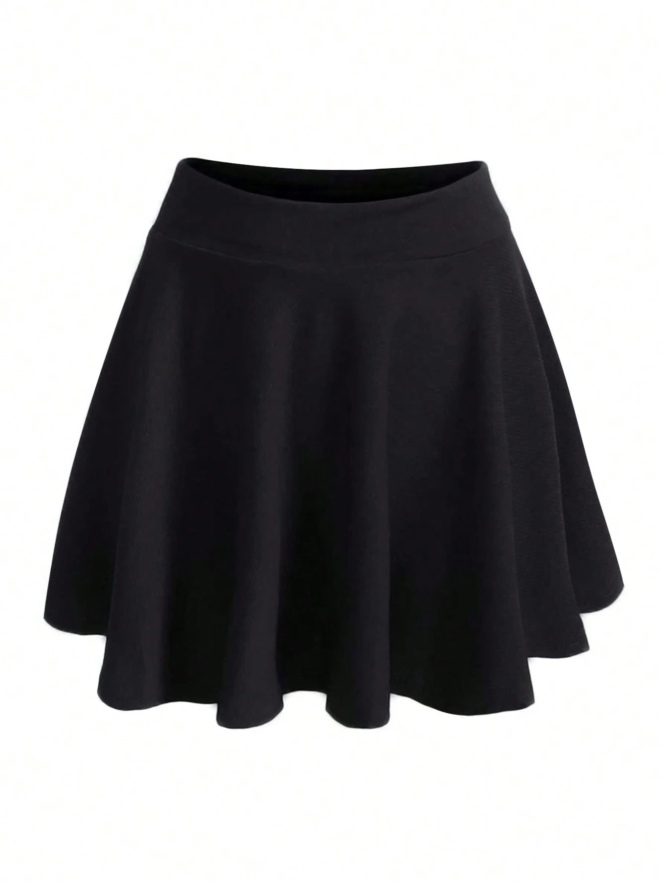 LUNE Solid Flare Skirt
