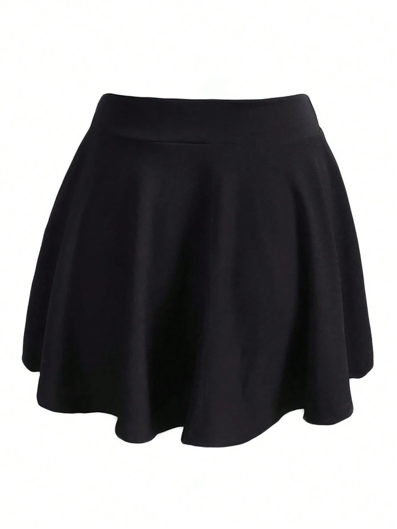 LUNE Solid Flare Skirt