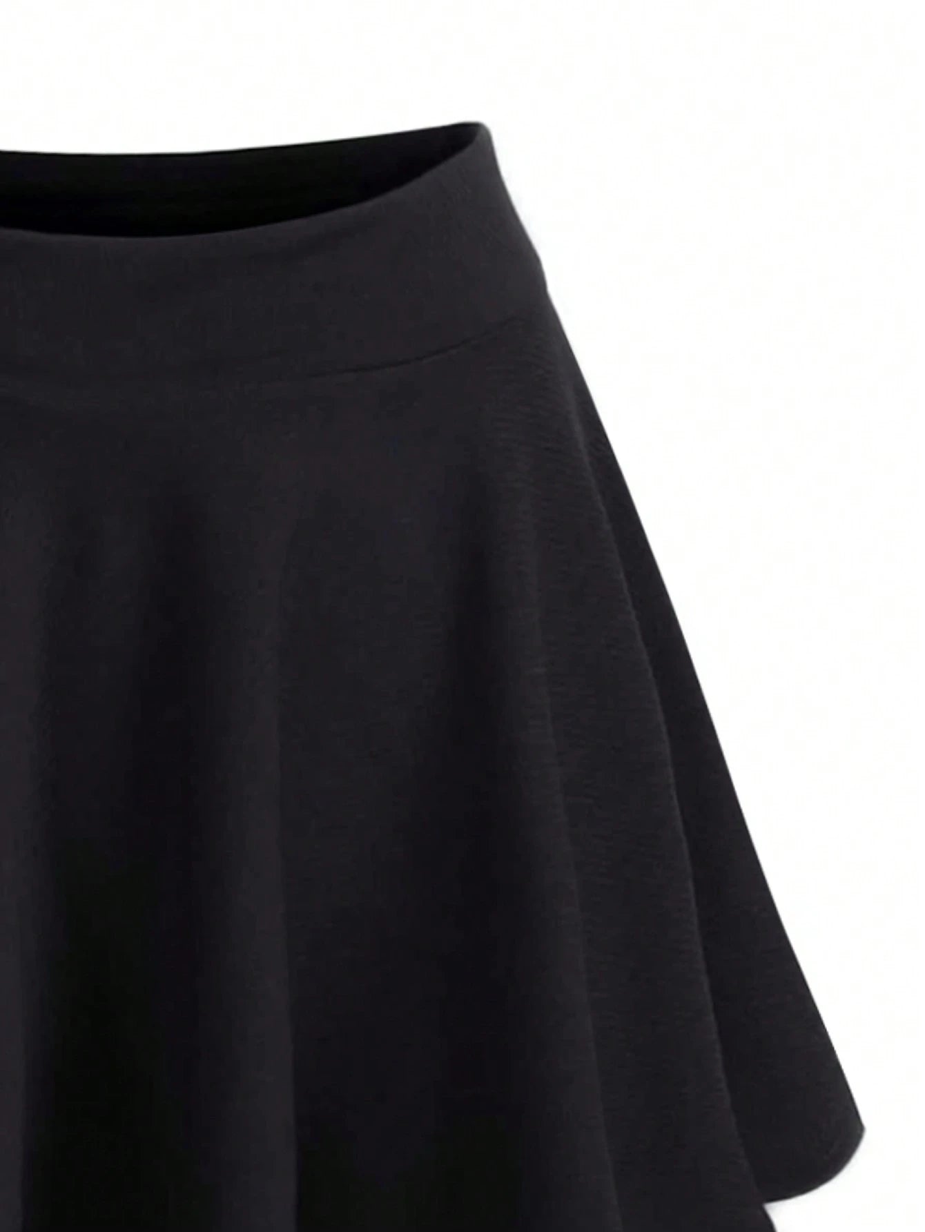 LUNE Solid Flare Skirt