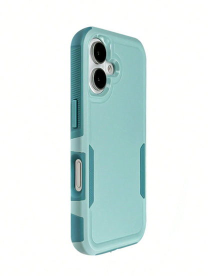 Luxury Armored Dual-Layer Protective Phone Case, Compatible With IPhone 16/11/12/13/14/15 Pro Max Plus/16E, Boxed Hard Plastic Shockproof Frame Back Cover, Waterproof, Anti-Drop, Anti-Scratch.