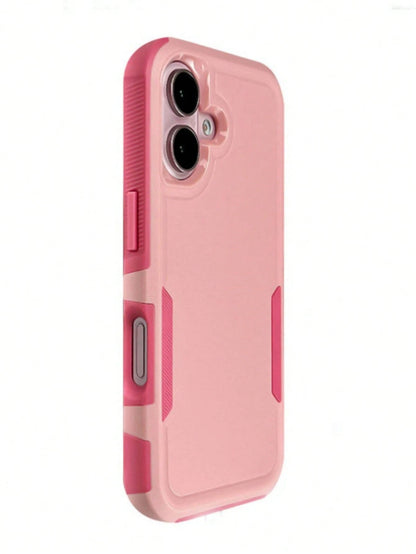 Luxury Armored Dual-Layer Protective Phone Case, Compatible With IPhone 16/11/12/13/14/15 Pro Max Plus/16E, Boxed Hard Plastic Shockproof Frame Back Cover, Waterproof, Anti-Drop, Anti-Scratch.