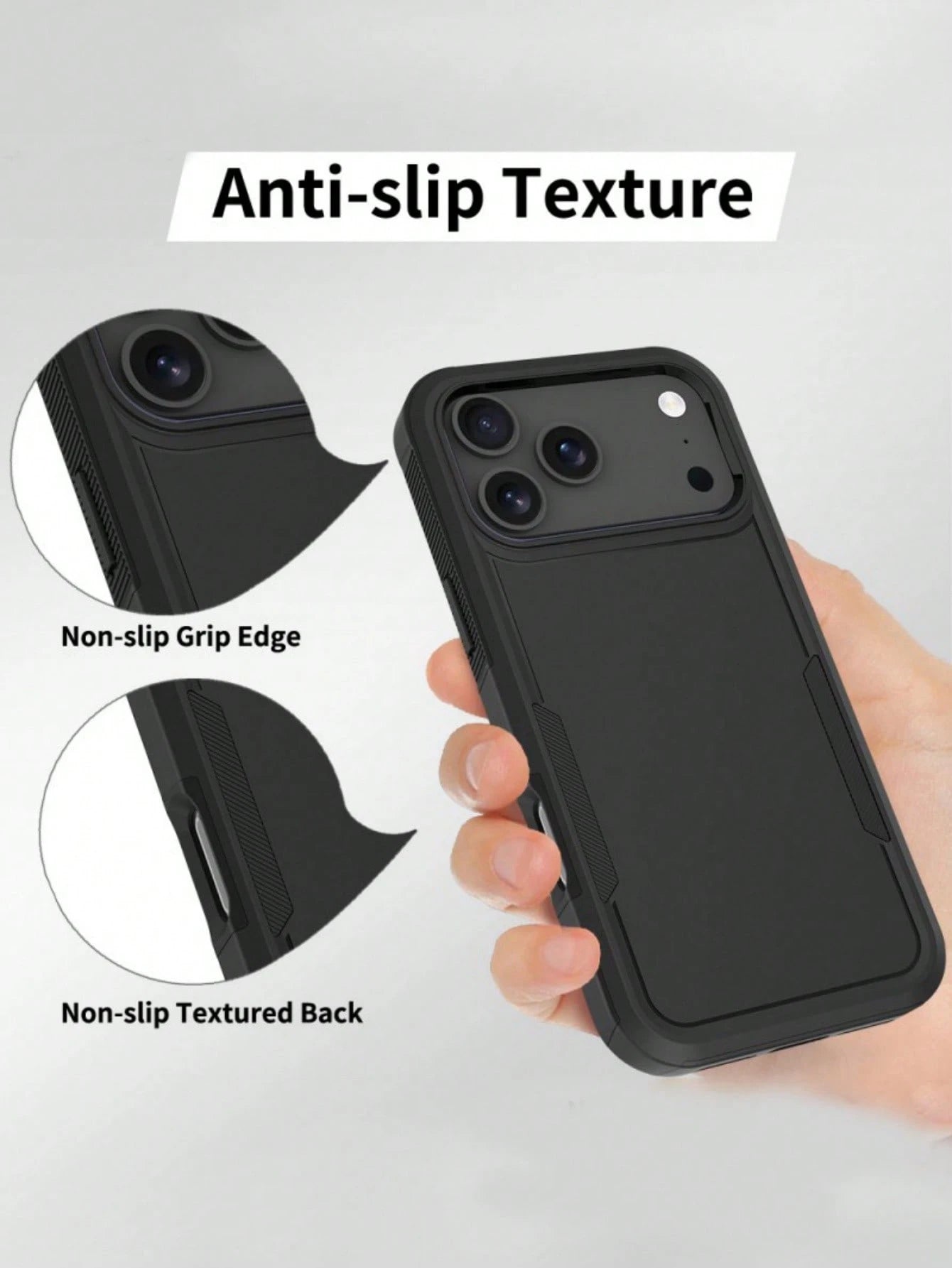 Luxury Armored Dual-Layer Protective Phone Case, Compatible With IPhone 16/11/12/13/14/15 Pro Max Plus/16E, Boxed Hard Plastic Shockproof Frame Back Cover, Waterproof, Anti-Drop, Anti-Scratch.