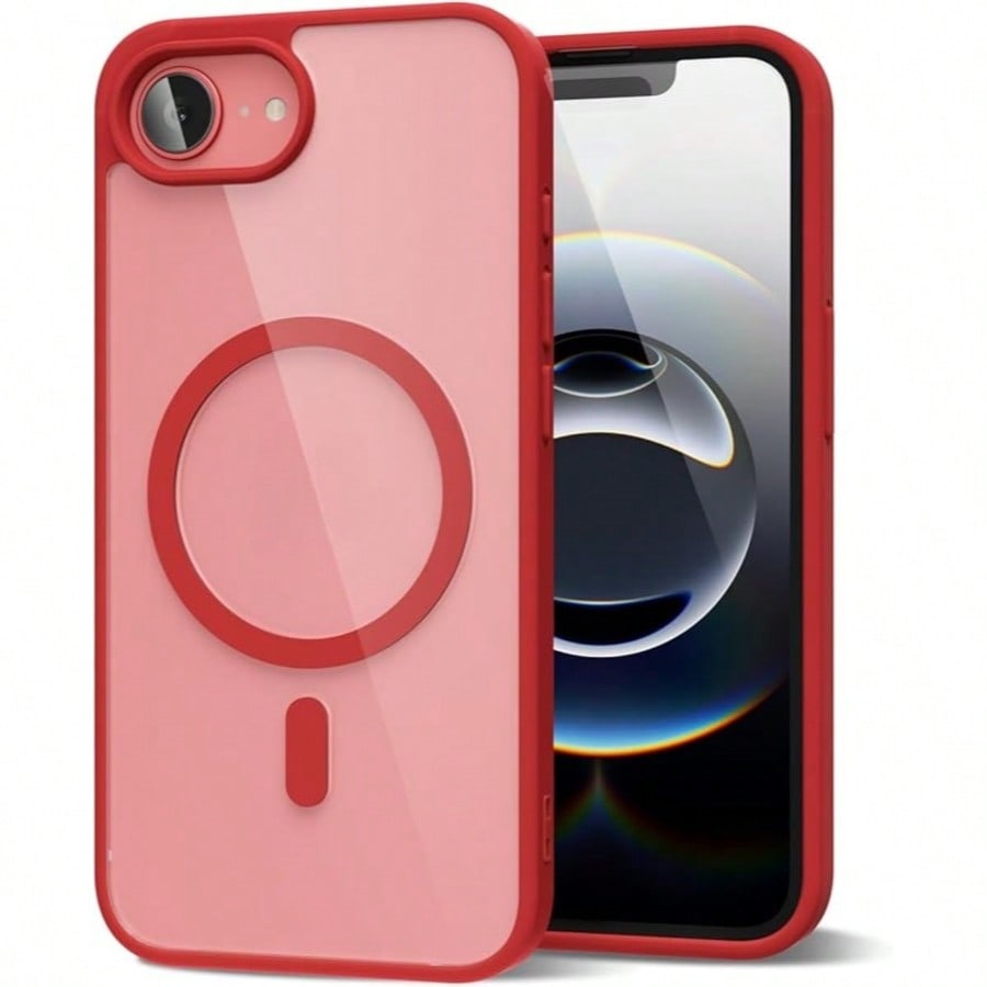 Luxury Candy Wireless Charging Phone Case Compatible With IPhone 17 Pro Max, 16, 15, 14, 13, 12, 11 Mini, 15 Plus, 16 Pro, 17 E, Magnetic Protective Cover