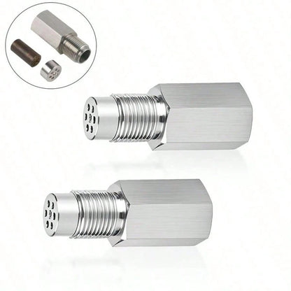 M18x1.5 58MM 02 Sensor Mini CatalyticConverter, Spacer Adapter, Universal OxygenSensor Adapter, Car Engine Light Failure Decoder