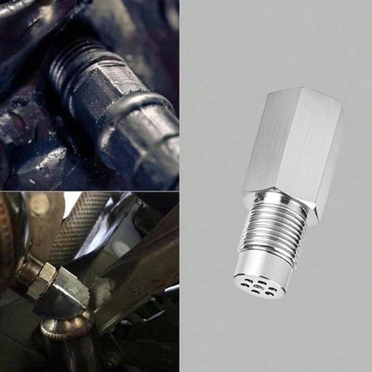 M18x1.5 58MM 02 Sensor Mini CatalyticConverter, Spacer Adapter, Universal OxygenSensor Adapter, Car Engine Light Failure Decoder
