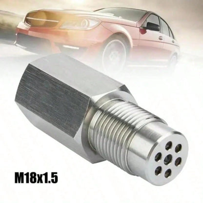 M18x1.5 58MM 02 Sensor Mini CatalyticConverter, Spacer Adapter, Universal OxygenSensor Adapter, Car Engine Light Failure Decoder