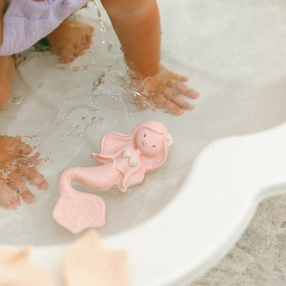 Maeve the Mermaid Natural Rubber Teether