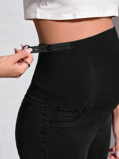 Maternity Wideband Waist Skinny Jeans