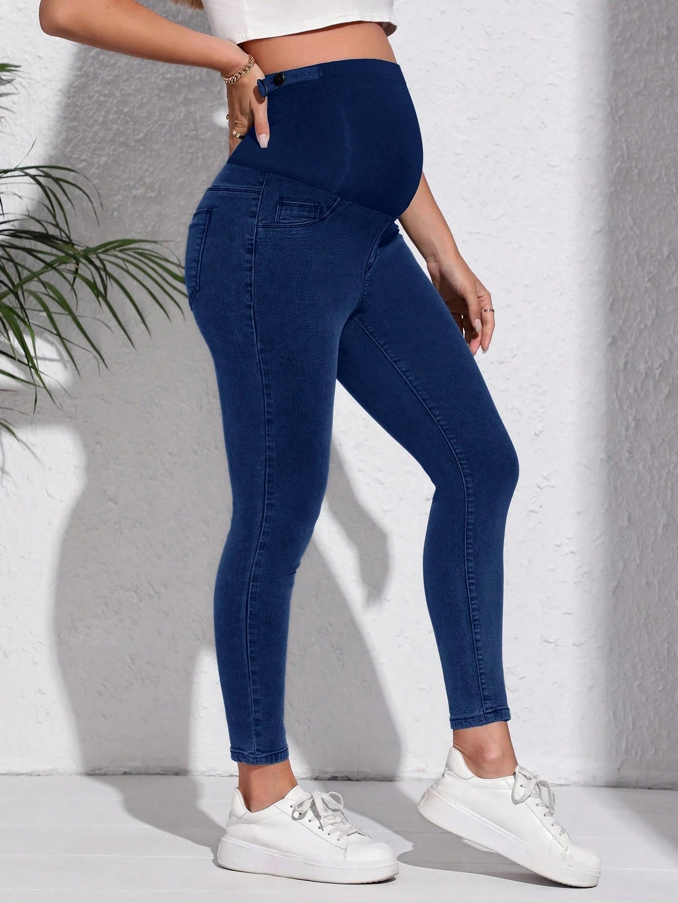 Maternity Wideband Waist Skinny Jeans