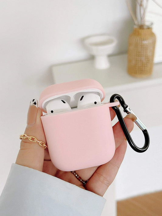 Matte Pink Bluetooth Earphone Case, Comes With 1 Earphone Case Hook, Compatible With Earbud Case, Headphones, Earbud Pro 3 Case, Earbud Pro (2nd Generation), Earbud 3, Earbud Pro, Earbud1/2, Earbud 4