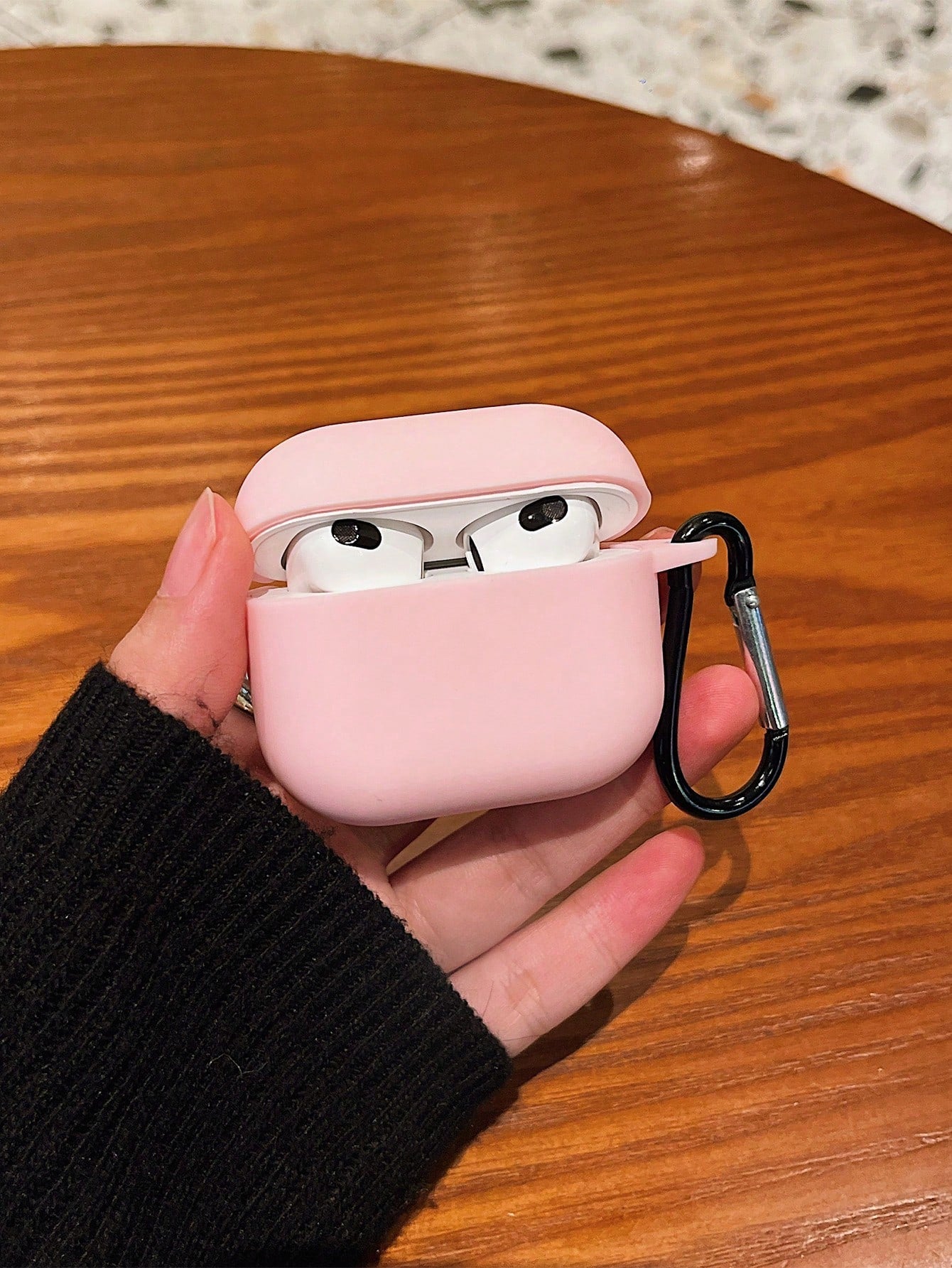Matte Pink Earbud Case Compatible With Apple, Bluetooth Headphones Protection Case Compatible With Earbud Case, Headphones, Earbud Pro 3 Case, Earbud Pro (2nd Generation), Earbud 3, Earbud Pro, Earbu