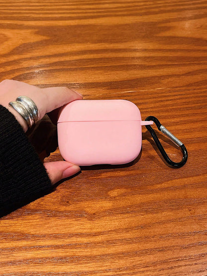 Matte Pink Earbud Case Compatible With Apple, Bluetooth Headphones Protection Case Compatible With Earbud Case, Headphones, Earbud Pro 3 Case, Earbud Pro (2nd Generation), Earbud 3, Earbud Pro, Earbu
