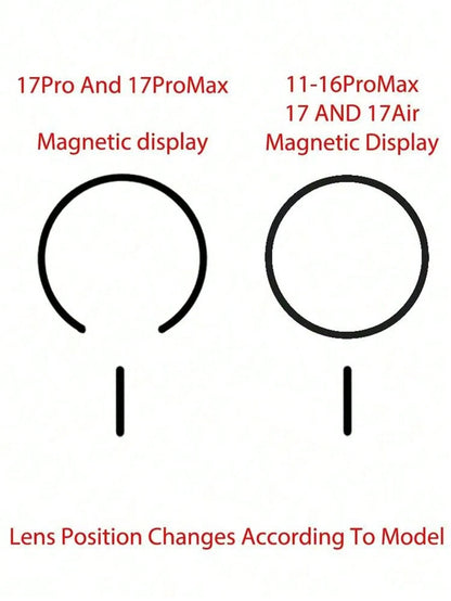 Matte Semi-Transparent Magnetic Phone Case, Suitable For IPhone 17 Pro Max, 15, 17, 16 Pro, 16, 12, 13, 15 Pro Max, 14, 15, 16 Plus, 17 Air, Minimalist Design, Anti-Fall And Shock-Absorbing Soft Case