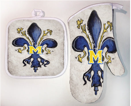 Pot Holder & Oven Mitt Set