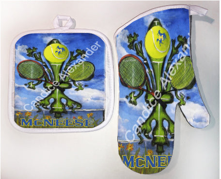 Pot Holder & Oven Mitt Set