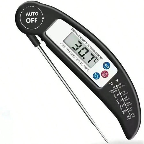 Meat Thermometer Digital, Instant Read Meat ThermometerI For Grill And Cooking, Waterproof Food Thermometer For Kitchen And Outside, BBQ, Turkey, Candy, Liquids, Beef