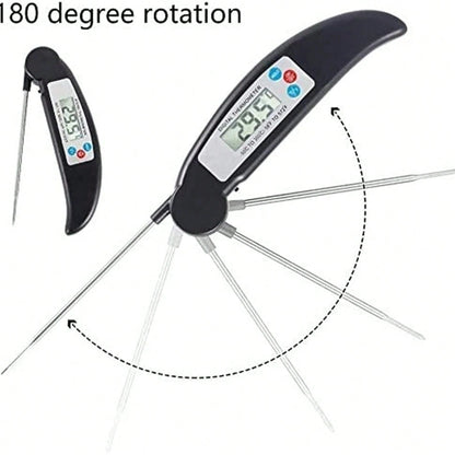 Meat Thermometer Digital, Instant Read Meat ThermometerI For Grill And Cooking, Waterproof Food Thermometer For Kitchen And Outside, BBQ, Turkey, Candy, Liquids, Beef