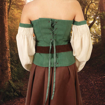 Forest Gown - Lace-up Back