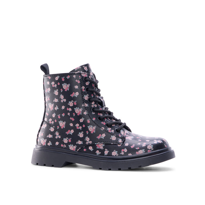 122401-04-MELODY_JR_FLORAL-03-MELODY JR FLORAL-Junior Kids Fashion Light Boots-Yellow-Yellow Shoes