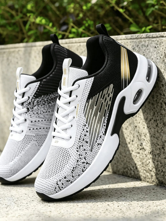 Men's Breathable Mesh Running Shoes,Casual Lightweight Sneakers For Walking,Hiking, Outdoor Activities,Fashion Versatile Comfortable Shoes,Plus Size