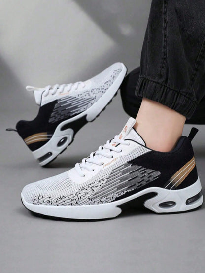 Men's Breathable Mesh Running Shoes,Casual Lightweight Sneakers For Walking,Hiking, Outdoor Activities,Fashion Versatile Comfortable Shoes,Plus Size