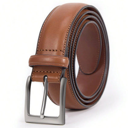 Men's Genuine Leather Dress Belts,Handmade,Adjustable,Durable,Suitable For Work, Business, And Leisure,With A Gift Box