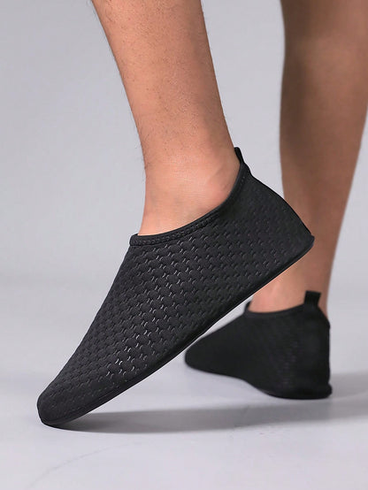 Men's Light-Weight Slip-On Water Shoes For Hiking, Swimming, Traveling, Surfing, Beach, Yoga, Indoor Gym, Running