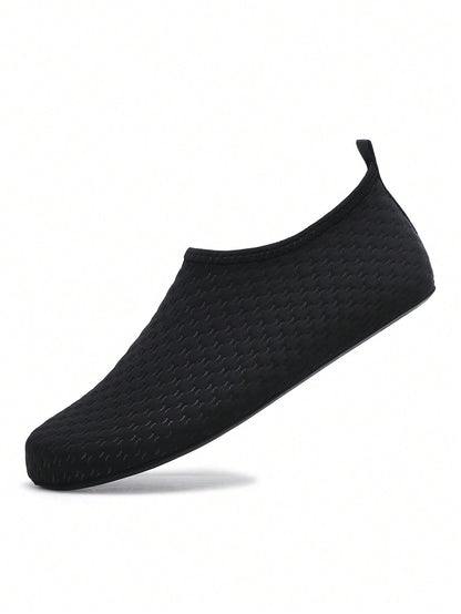 Men's Light-Weight Slip-On Water Shoes For Hiking, Swimming, Traveling, Surfing, Beach, Yoga, Indoor Gym, Running