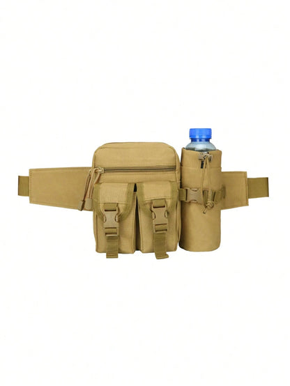 Men's Waist Bag, Waterproof Nylon Hiking Water Bottle Bag, Phone Pouch, Men's Outdoor Sports Waist Bag Chest Bag, Hunting Waist Pack, Durable Travel Waist Bag, Men's Bag, Men's Gift, Christmas, Winter