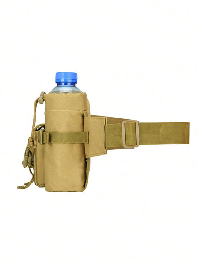Men's Waist Bag, Waterproof Nylon Hiking Water Bottle Bag, Phone Pouch, Men's Outdoor Sports Waist Bag Chest Bag, Hunting Waist Pack, Durable Travel Waist Bag, Men's Bag, Men's Gift, Christmas, Winter