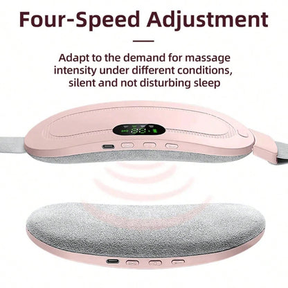 Menstrual Heating Pad, Period Heating Pad, Cramp Relief, Women's Electric Heating Waist Belt, Heat Therapy, Rechargeable, Abdominal Heating Pad, Valentine's Day Gift, Women & Girls Heated Massage Abdo