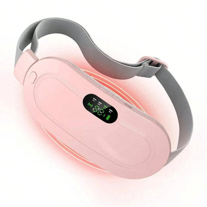 Menstrual Heating Pad, Period Heating Pad, Cramp Relief, Women's Electric Heating Waist Belt, Heat Therapy, Rechargeable, Abdominal Heating Pad, Valentine's Day Gift, Women & Girls Heated Massage Abdo