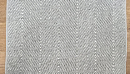 Prestige Mills Stair Treads Middleton 40 Nickel Grey Stair Treads 27in x 9in and Matching Rugs