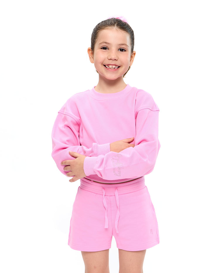 Mini Cloud Pullover - Pink Sugar